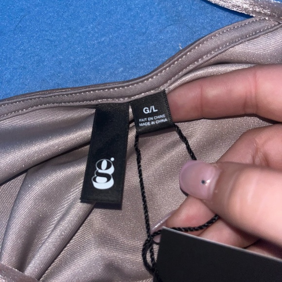 H&M Rutched Velvet Cami (Large) - Picture 3 of 4